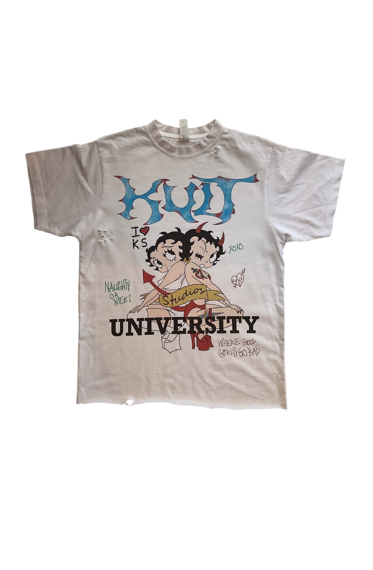 Twin Flame KSU baby tee