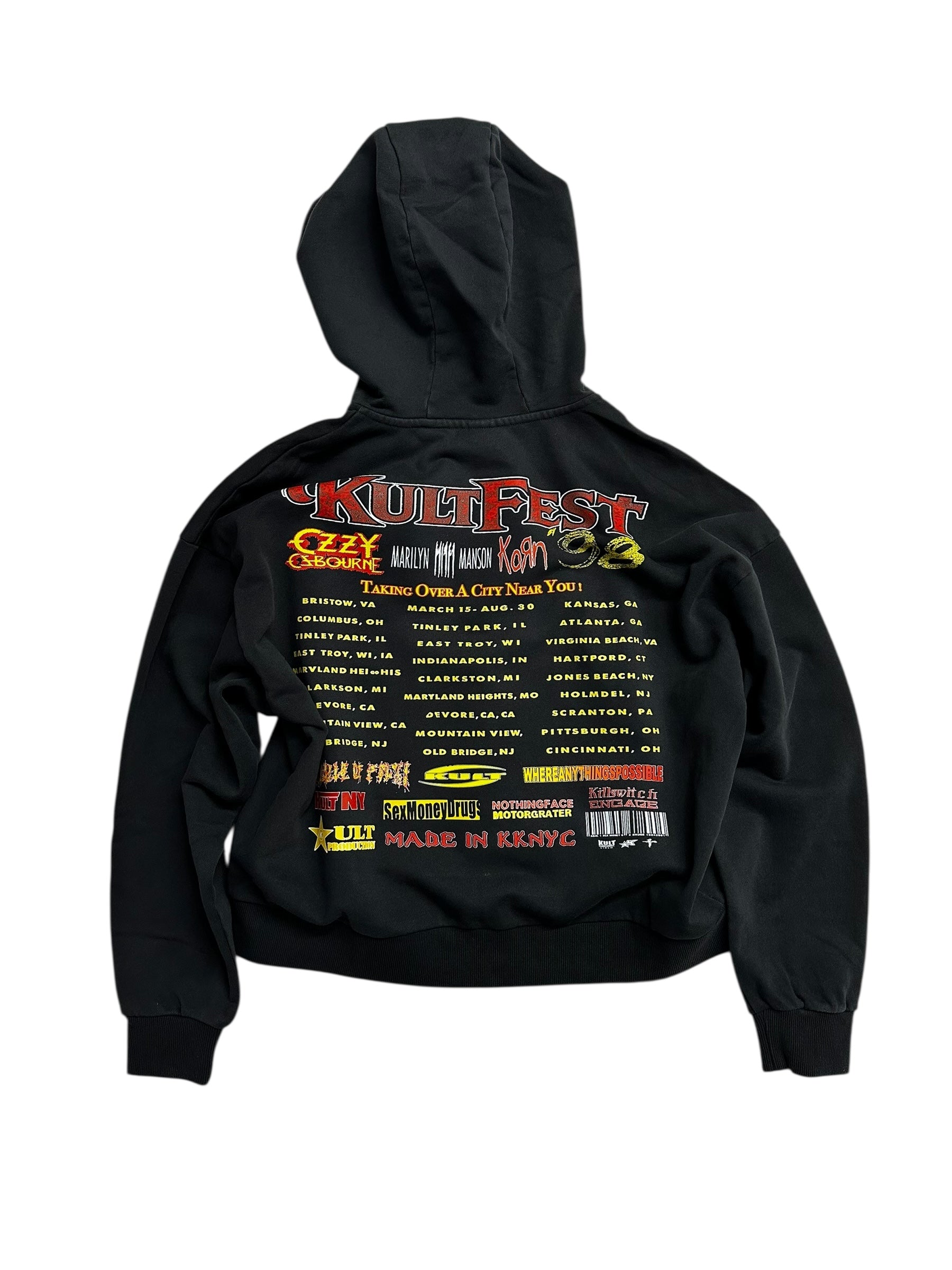 Kult Fest Tour Zip Up