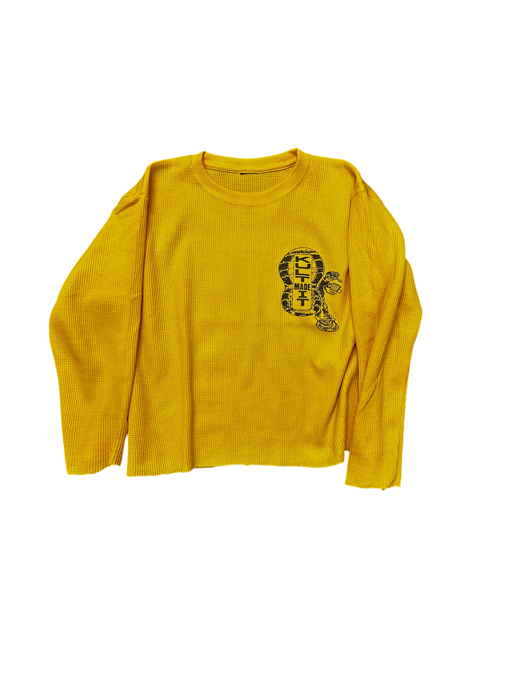 ‘KULTMADEIT’ Waffleknit LS